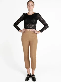 Frenetika Pantaloni donna con risvolto