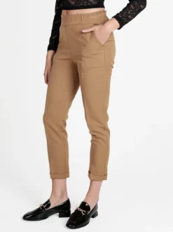 Frenetika Pantaloni donna con risvolto