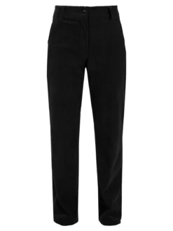 Frenetika Pantaloni donna in velluto a coste - nero