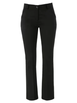 Frenetika Pantaloni eleganti da donna a zampa - nero