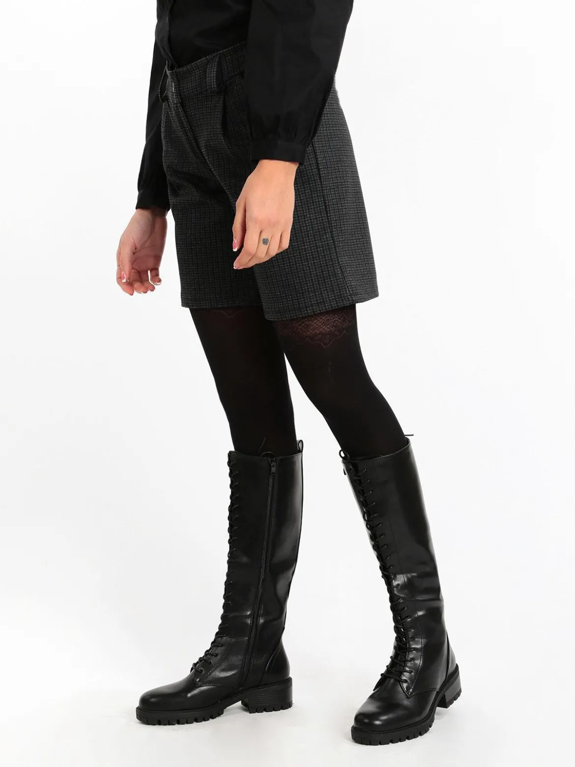 Frenetika Shorts donna a quadretti