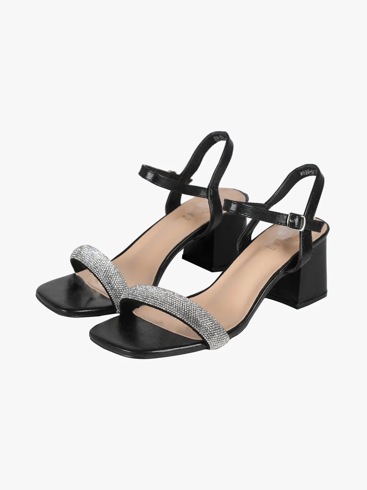 Galia Sandali donna con tacco e strass