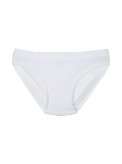 Garda Confezione da 3 slip mini da donna in cotone bielastico - bianco