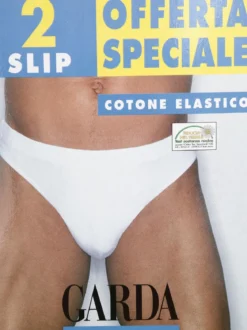 Garda Slip uomo in cotone elastico Pacco da 2 pezzi