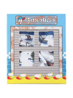 Gasolino Boxer da bambino con stampa