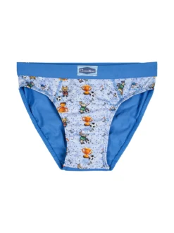 Gasolino Slip bambino in cotone - blu