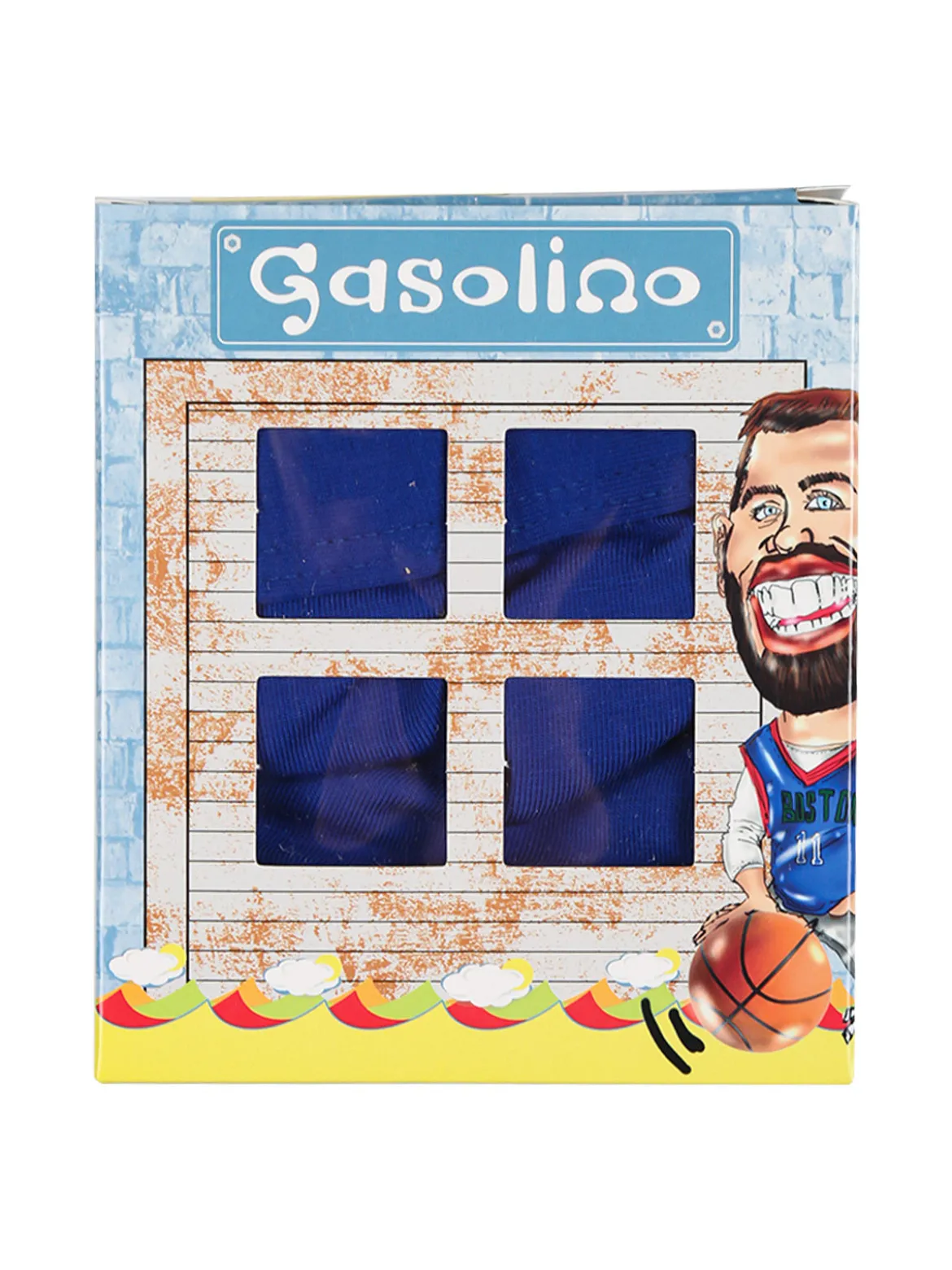 Gasolino Slip bambino in cotone - bluette
