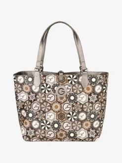 Gattinoni Borsa tote donna reversibile con pochette - bronzo