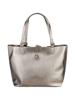 Gattinoni Borsa tote donna reversibile con pochette - bronzo