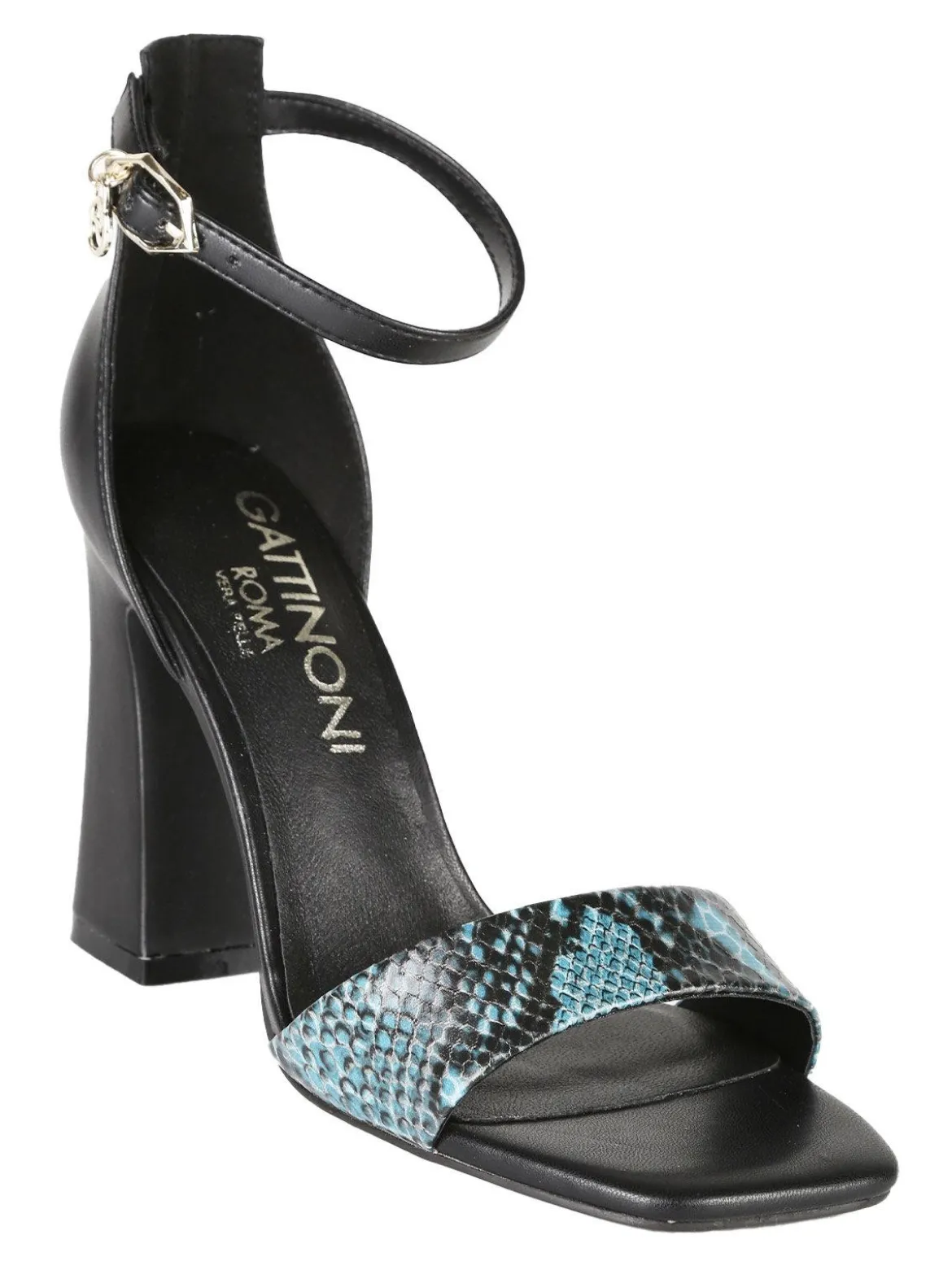 Gattinoni Sandali donna animalier con tacco