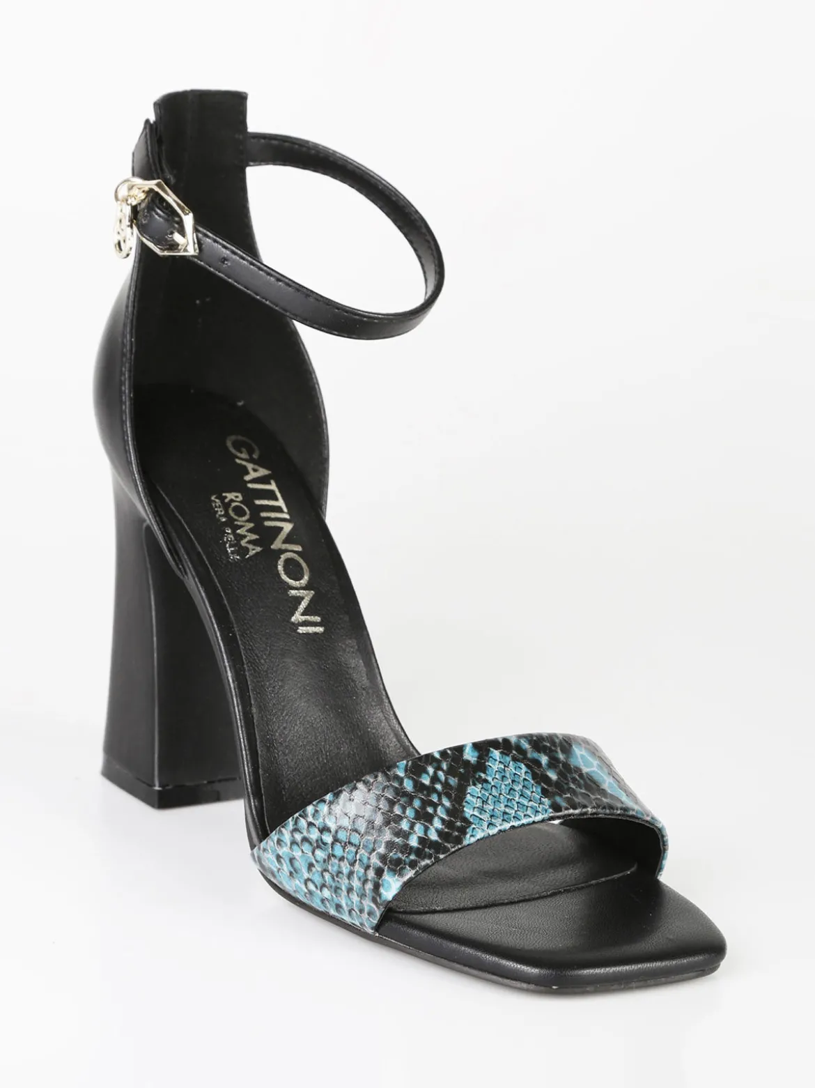 Gattinoni Sandali donna animalier con tacco