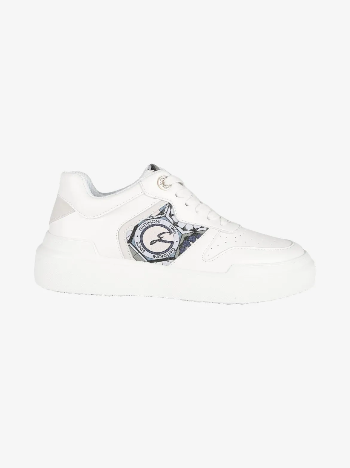 Gattinoni Sneakers casual donna con zeppa