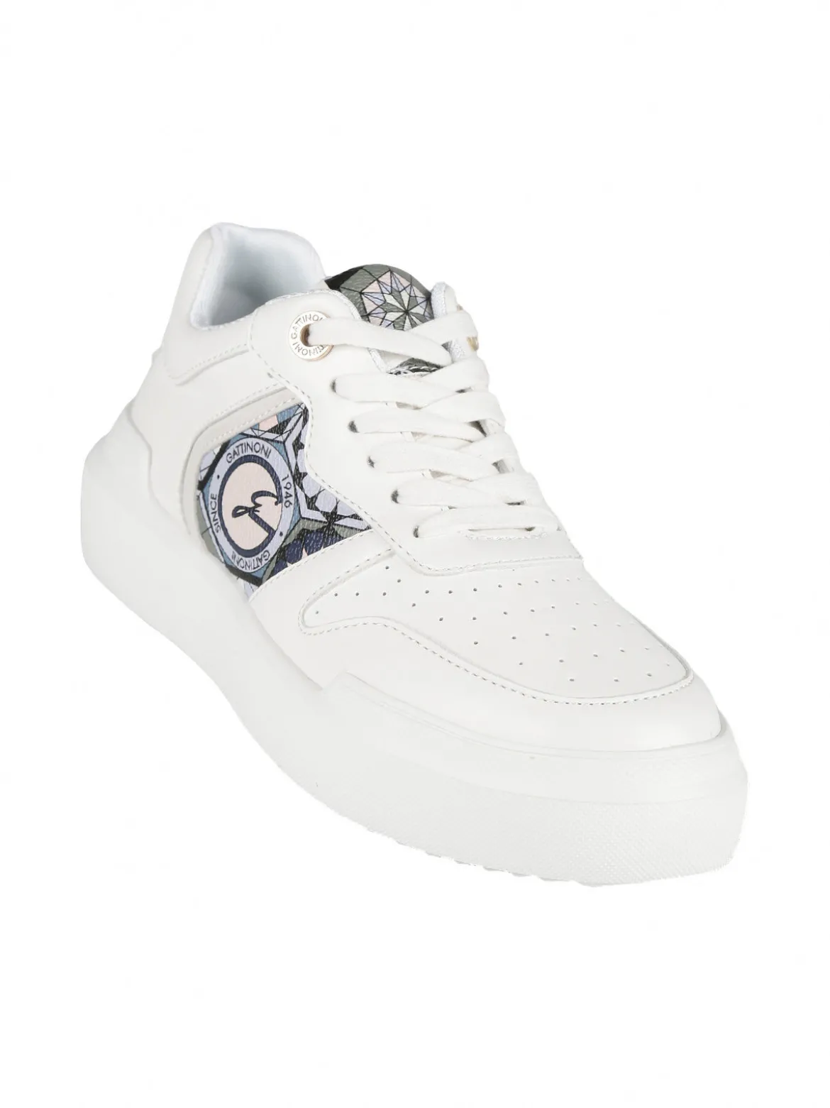 Gattinoni Sneakers casual donna con zeppa
