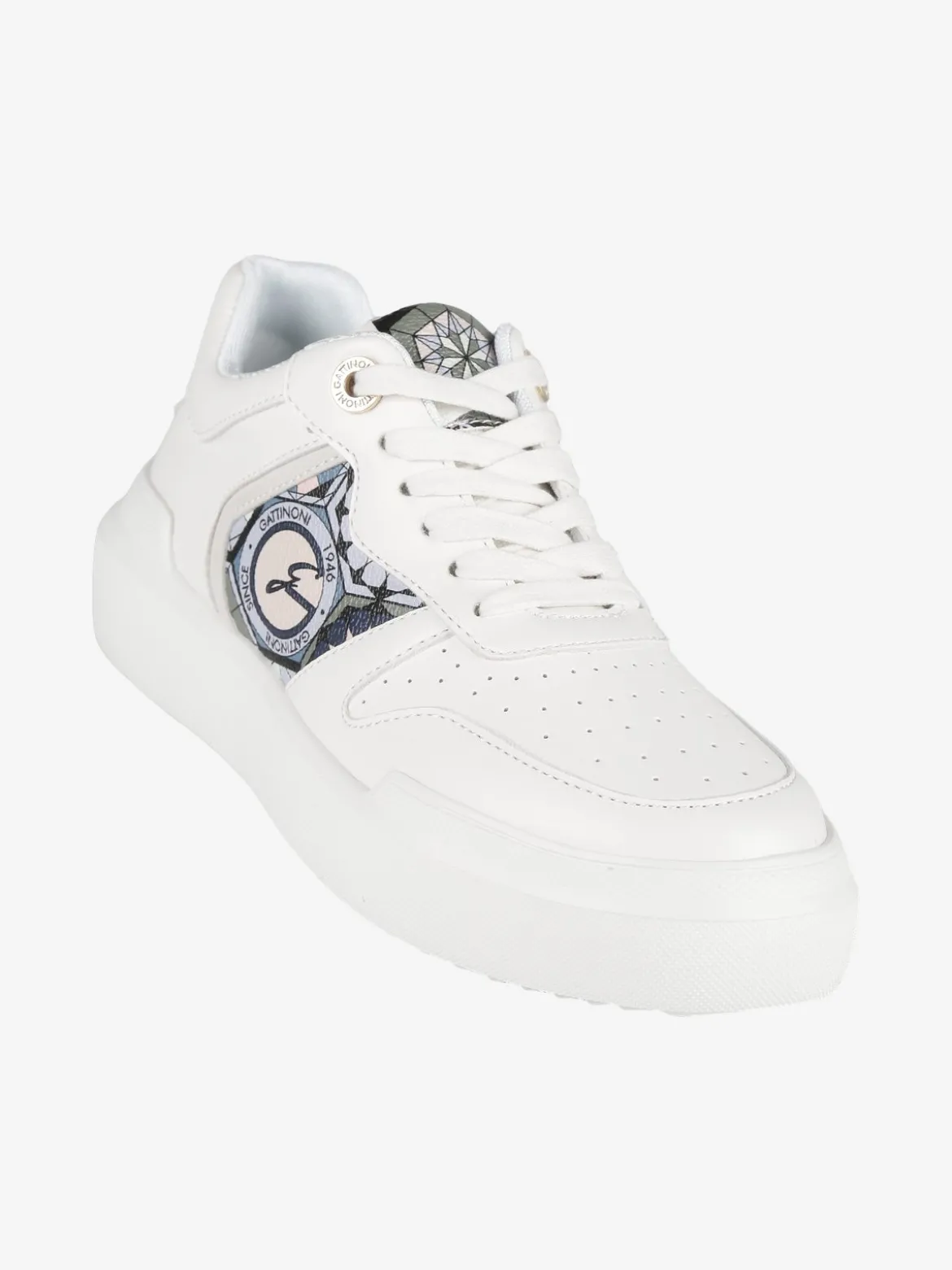 Gattinoni Sneakers casual donna con zeppa