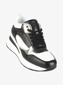 Gattinoni Sneakers donna con zeppa e stampe