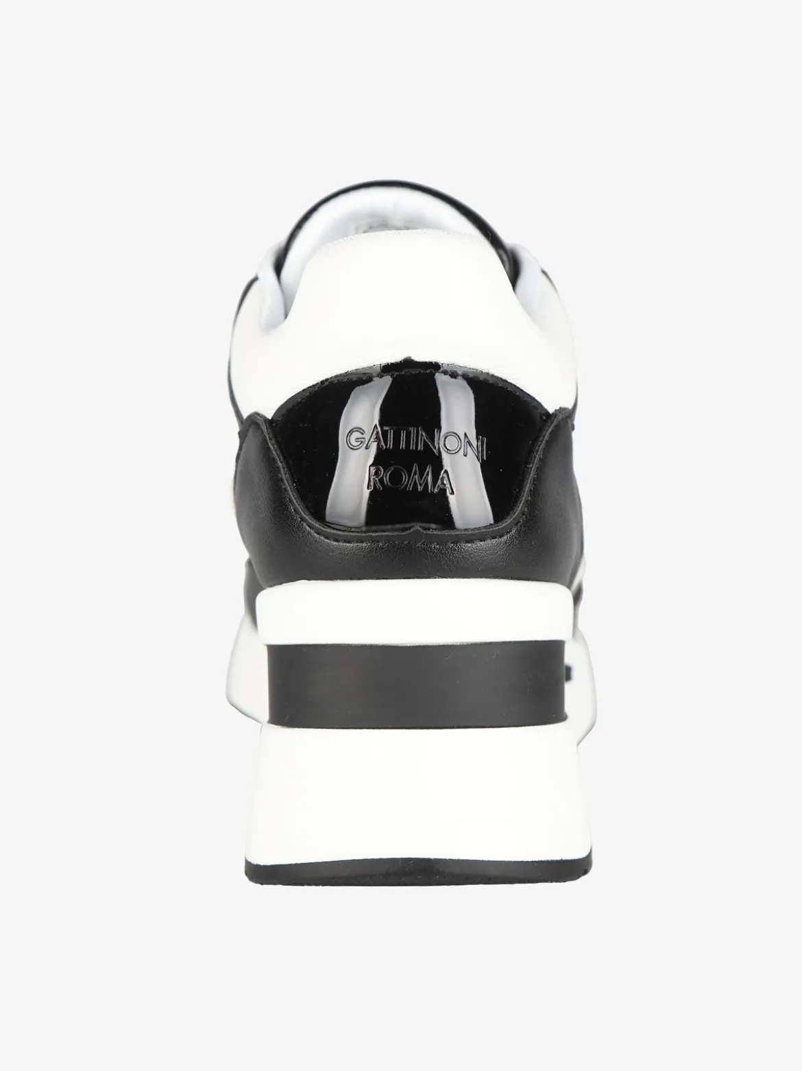 Gattinoni Sneakers donna con zeppa e stampe