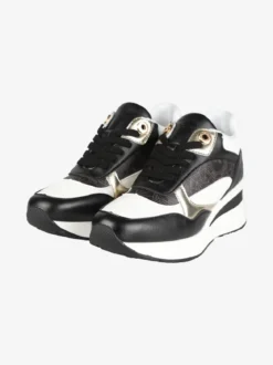 Gattinoni Sneakers donna con zeppa e stampe