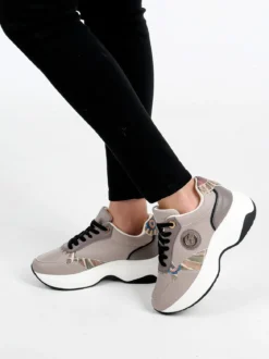 Gattinoni Sneakers donna stringate con platform
