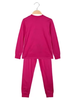 44 Gatti pigiama lungo in cotone da bambina