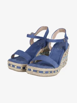 Gavi Sandali donna con borchie e zeppa