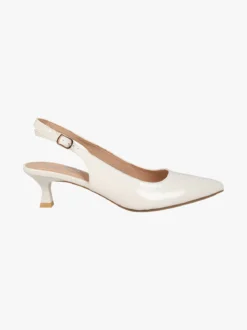 Gavi Slingback donna in vernice con tacco a rocchetto