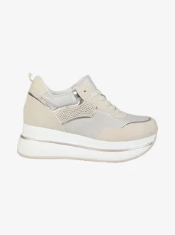 Gavi Sneakers donna stringate con platform