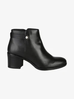 Geox D NEW ASHEEL A Stivaletti donna con tacco largo - nero
