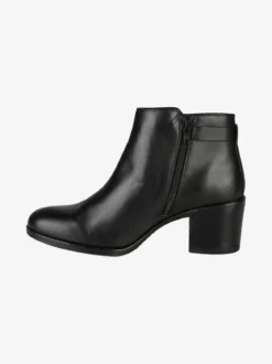 Geox D NEW ASHEEL A Stivaletti donna con tacco largo - nero