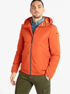 Geox F5241 Giacca leggera da uomo con cappuccio