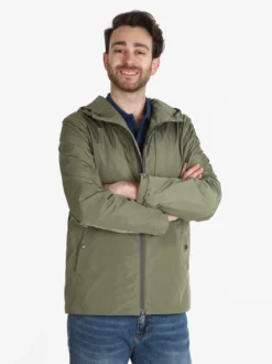 Geox F5241 Giacca leggera da uomo con cappuccio