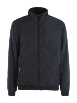 Geox SWEATER Giacca reversibile da uomo con zip - blu scuro