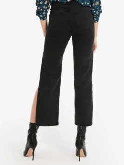 Ghiaccio&Limone Jeans nero push up con spacchi profondi laterali
