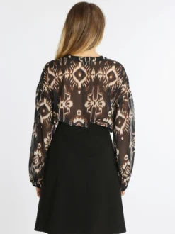 Ghisleri Blusa da donna con maniche ampie