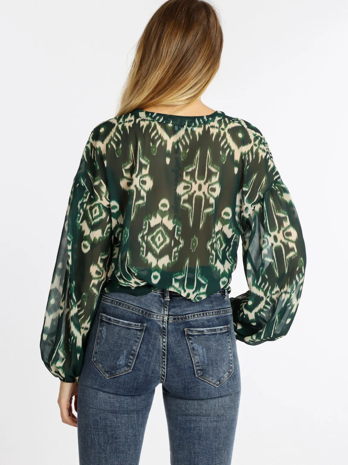 Ghisleri Blusa da donna con maniche ampie