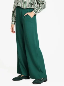 Ghisleri Pantaloni donna ampi a vita alta