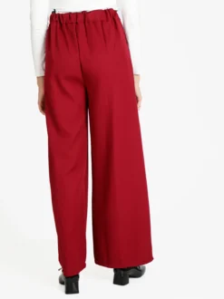 Ghisleri Pantaloni donna ampi a vita alta