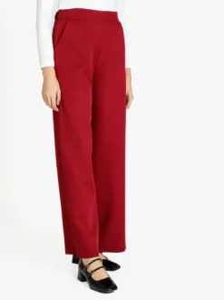 Ghisleri Pantaloni donna ampi a vita alta