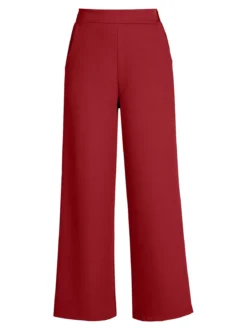 Ghisleri Pantaloni donna ampi a vita alta