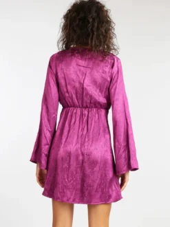 Ghisleri Vestito midi con maniche a campana