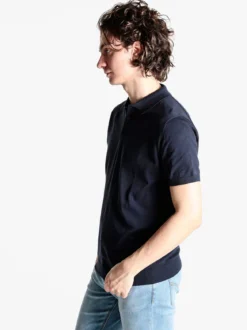 Gian Marco Venturi Polo da uomo in cotone a maniche corte