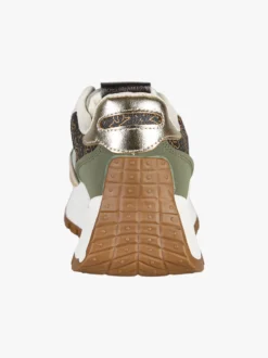 Gian Marco Venturi Sneakers donna stringate con platform - pistacchio