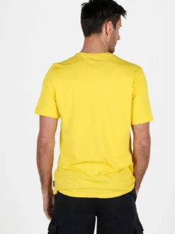 Gian Marco Venturi T-shirt girocollo da uomo in cotone con stampa scritta