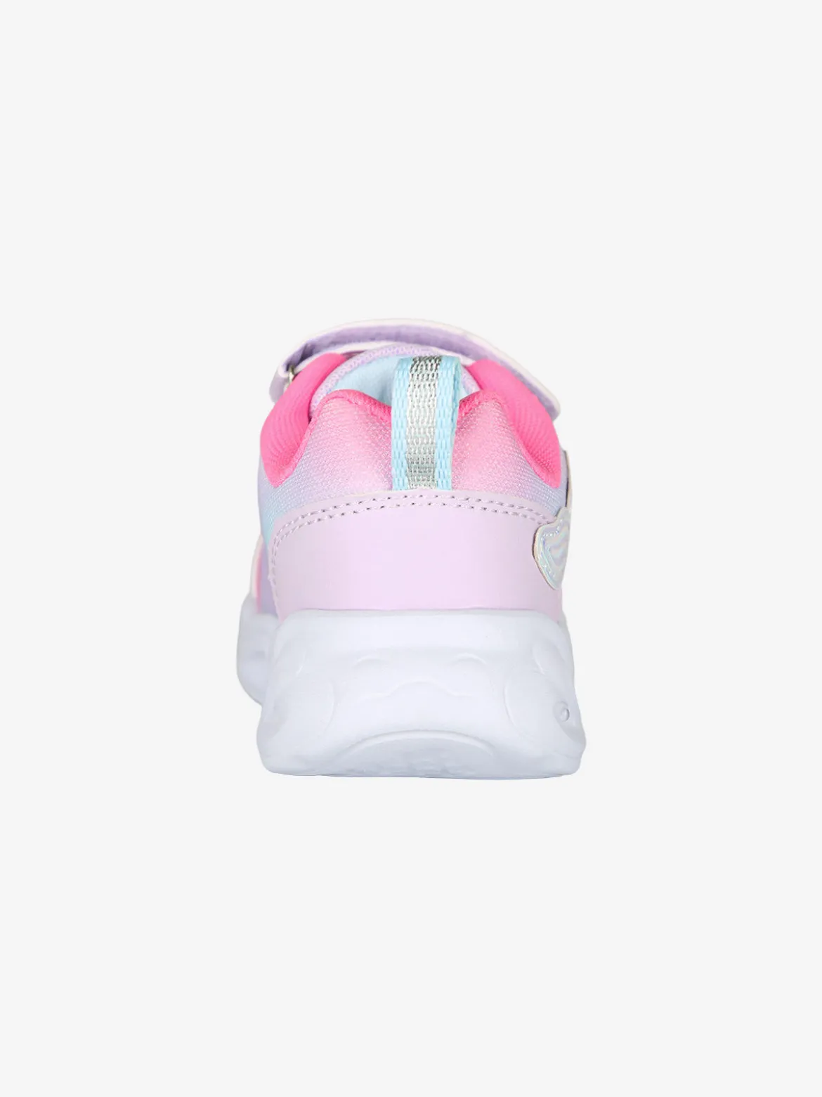 Giardino D'Oro Sneakers da bambina con luci e cinturino a strappo - rosa