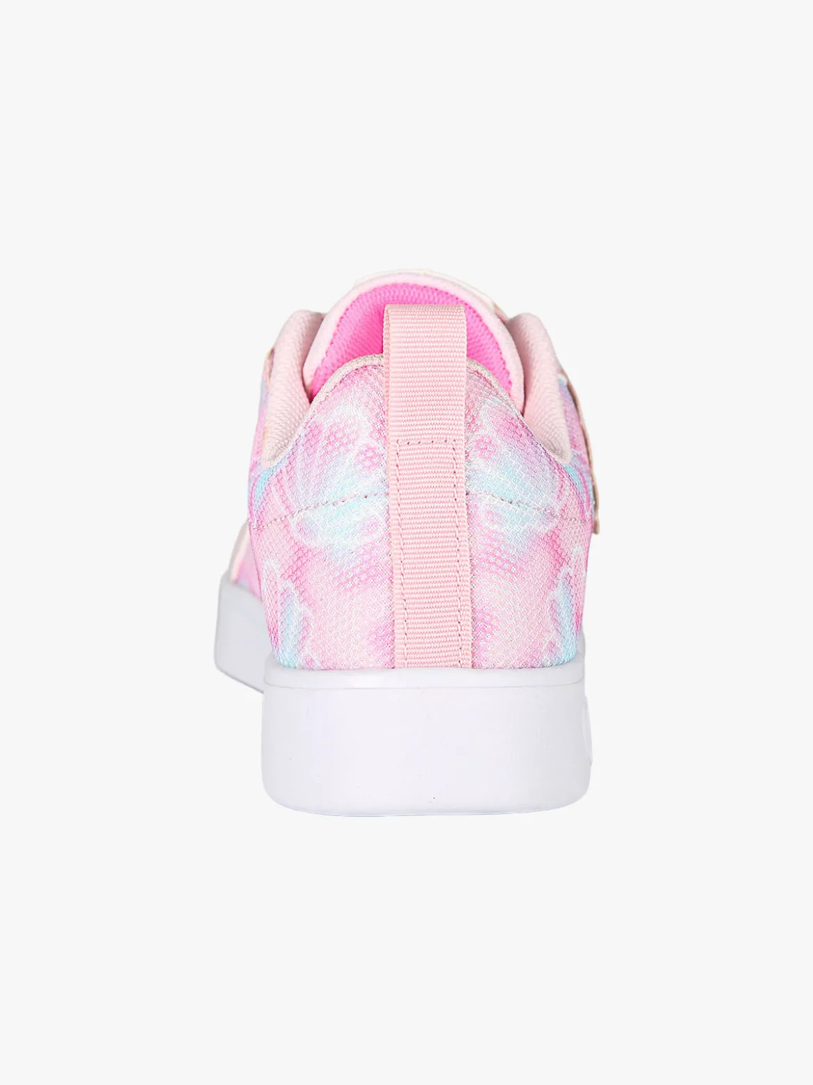 Giardino D'Oro Sneakers da ragazza basse con strappo e luci - rosa