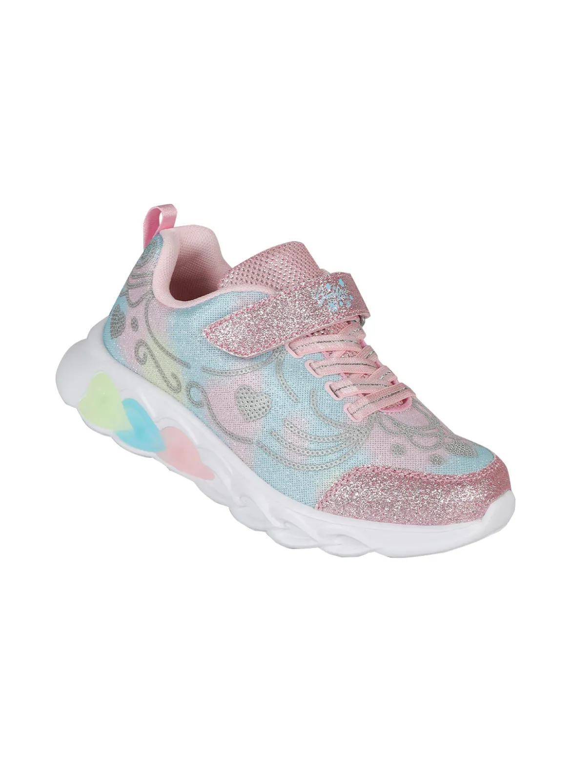 Giardino D'Oro Sneakers da ragazza con glitter e luci