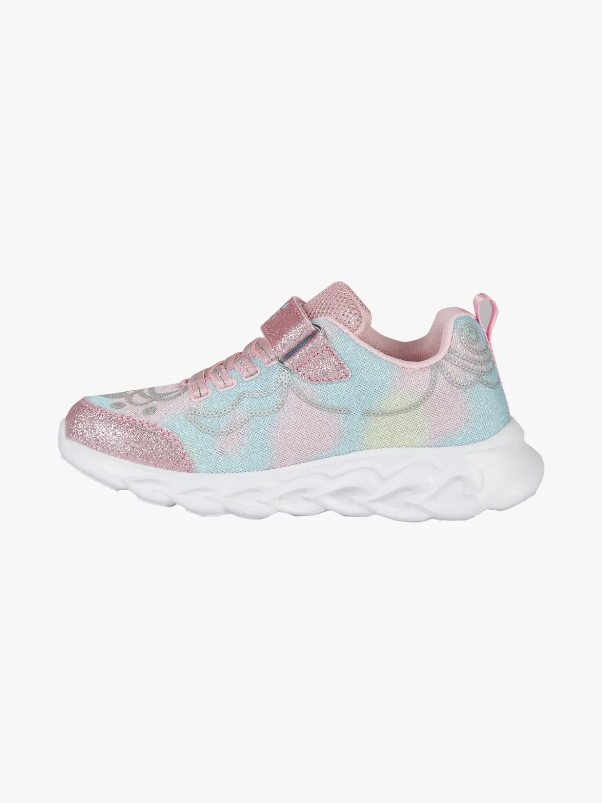 Giardino D'Oro Sneakers da ragazza con glitter e luci