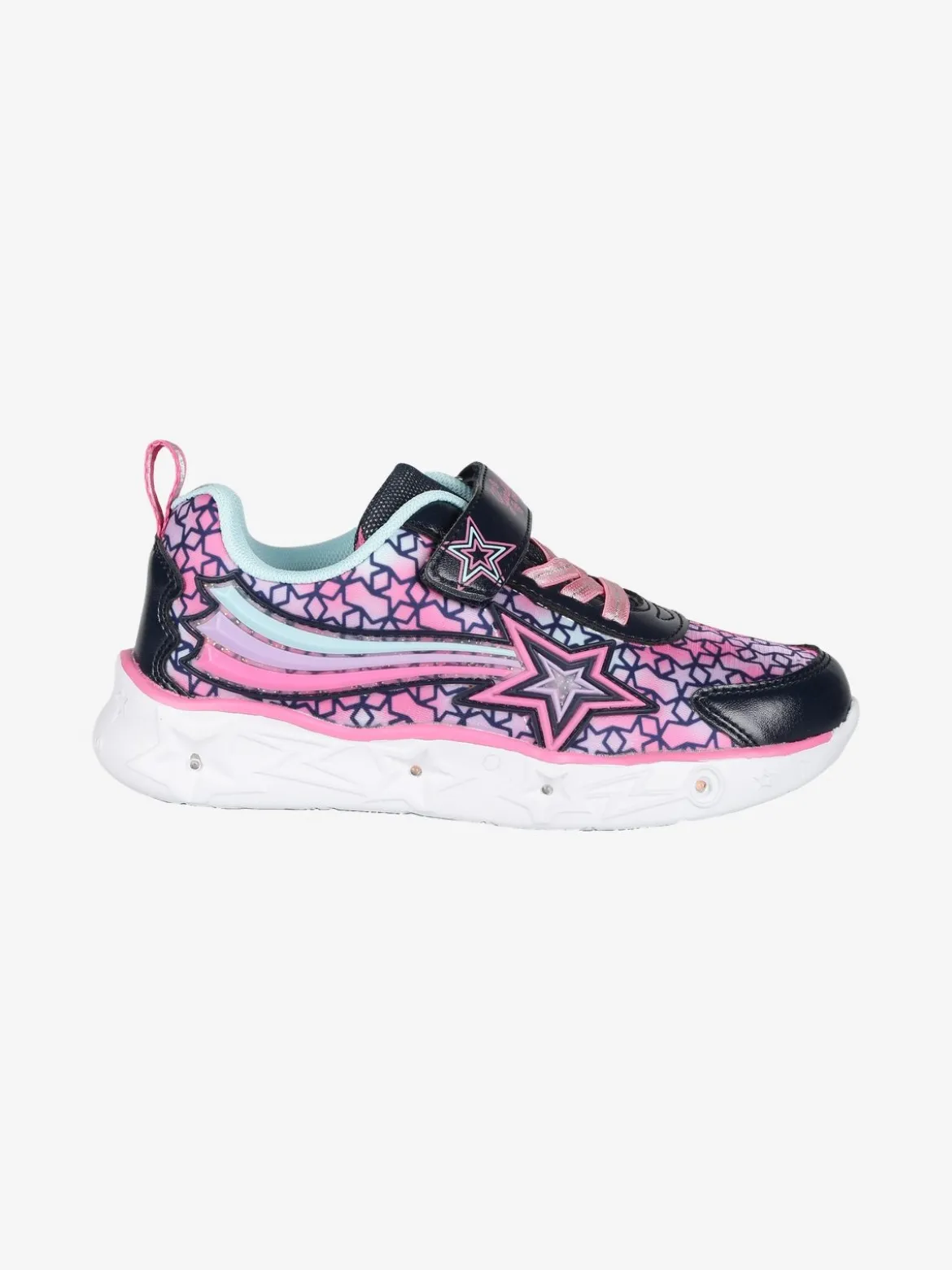 Giardino D'Oro Sneakers da ragazza con strappo e luci