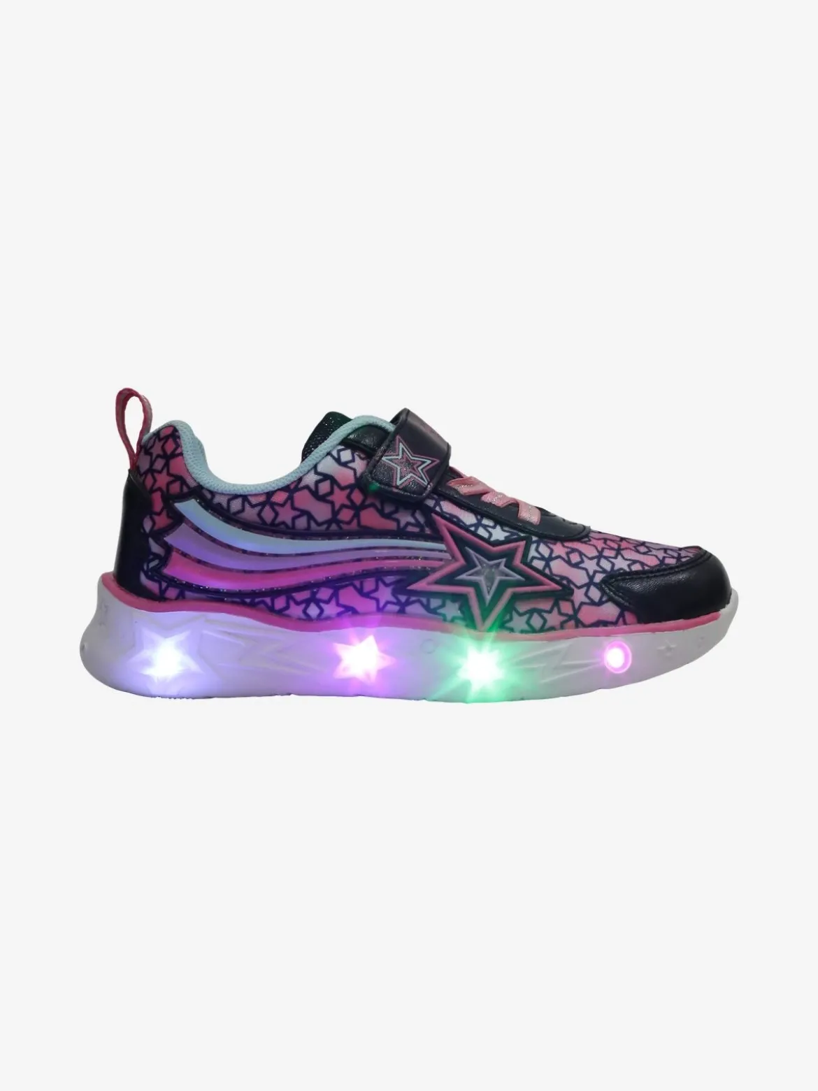 Giardino D'Oro Sneakers da ragazza con strappo e luci