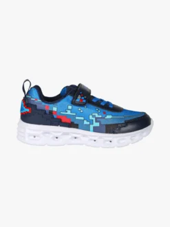 Giardino D'Oro Sneakers da ragazzo con luci e cinturino a strappo - blu