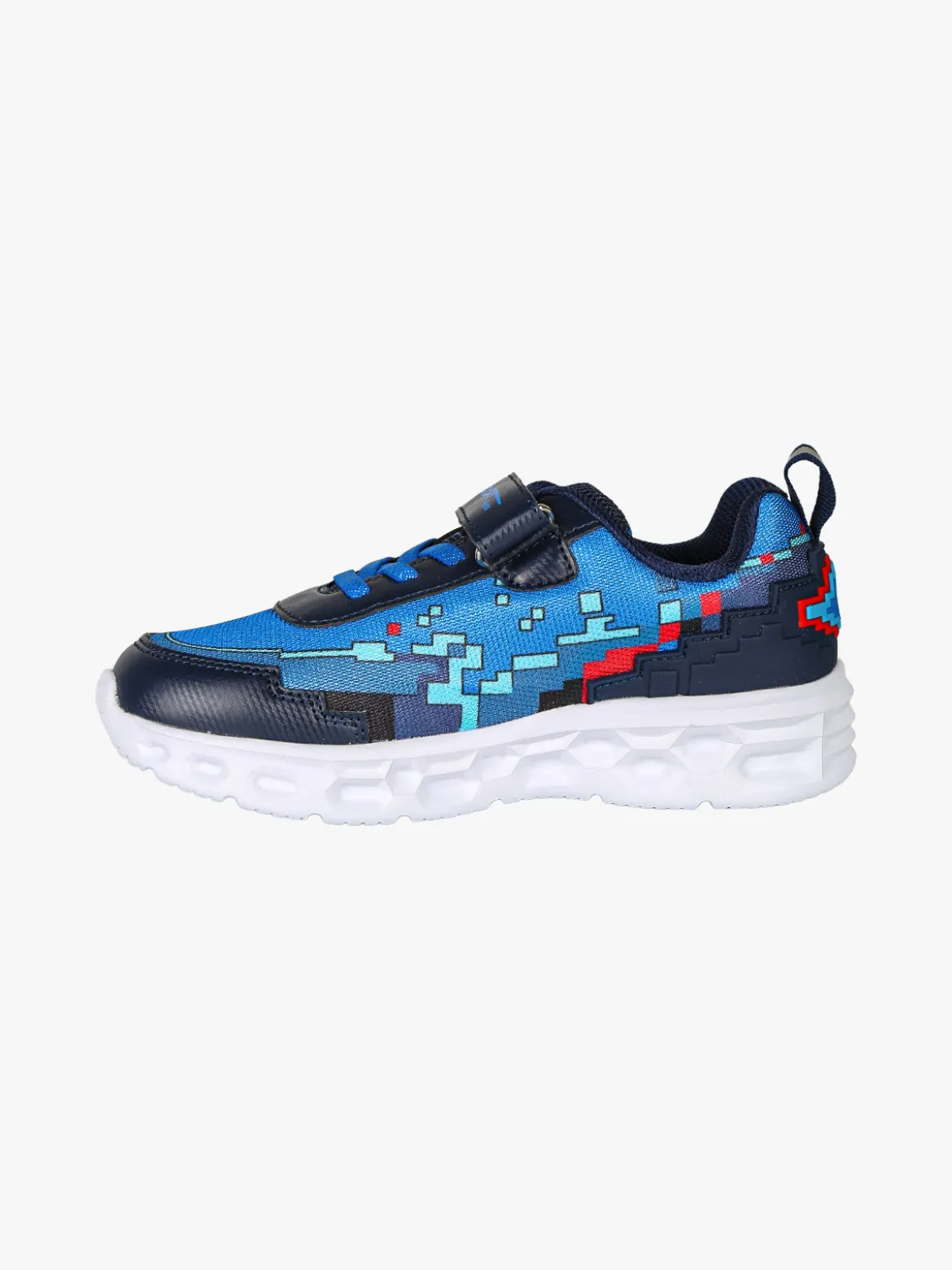 Giardino D'Oro Sneakers da ragazzo con luci e cinturino a strappo - blu
